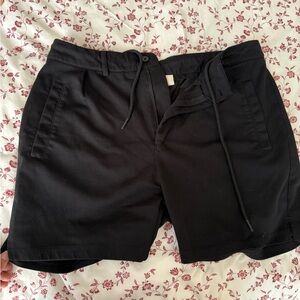 YoungLA Midnight Black Shorts